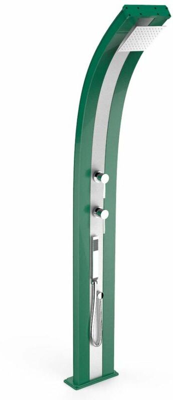 ARKEMA DESIGN - PRODOTTO MADE IN ITALY Doccia Tradizionale Dada Verde e Inox cm 34x14x225 ARKEMA DESIGN ARKEMA DESIGN - PRODOTTO MADE IN ITALY Doccia Tradizionale Dada Verde e Inox cm 34x14x225 ARKEMA DESIGN