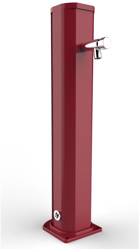 ARKEMA DESIGN - PRODOTTO MADE IN ITALY Fontanella rossa e pulsante temporizzato cm 16,5x15,5x85 CV-A685/3027 ARKEMA DESIGN - PRODOTTO MADE IN ITALY Fontanella rossa e pulsante temporizzato cm 16,5x15,5x85 CV-A685/3027