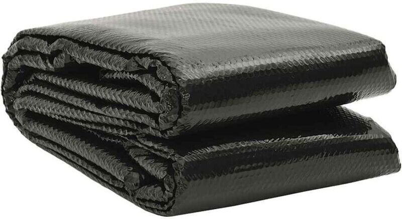 vidaXL Pellicola Solare Galleggiante Piscina PE Rettangolare 6x4 m Nera vidaXL Pellicola Solare Galleggiante Piscina PE Rettangolare 6x4 m Nera