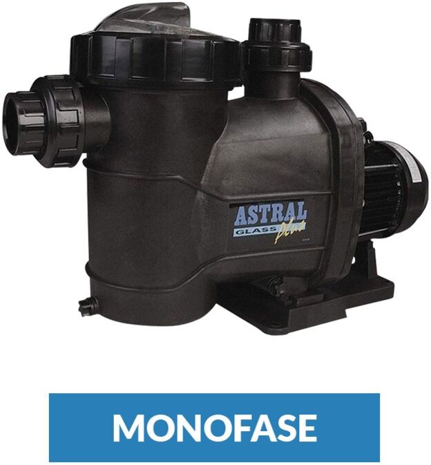 ASTRALPOOL Pompa Piscina Glass Plus da 0.5 a 2 HP - da 8 a 26 mc/h Monofase   1.5