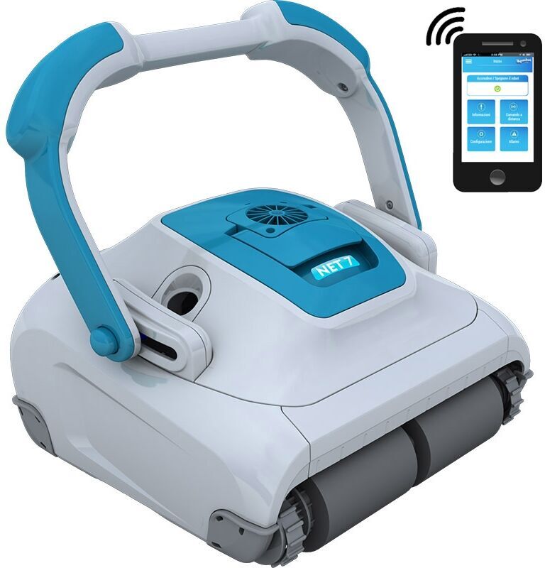 ASTRALPOOL Robot per piscina NET 7 Gyro by Aquabot - Nuovo da esposizione ASTRALPOOL Robot per piscina NET 7 Gyro by Aquabot - Nuovo da esposizione