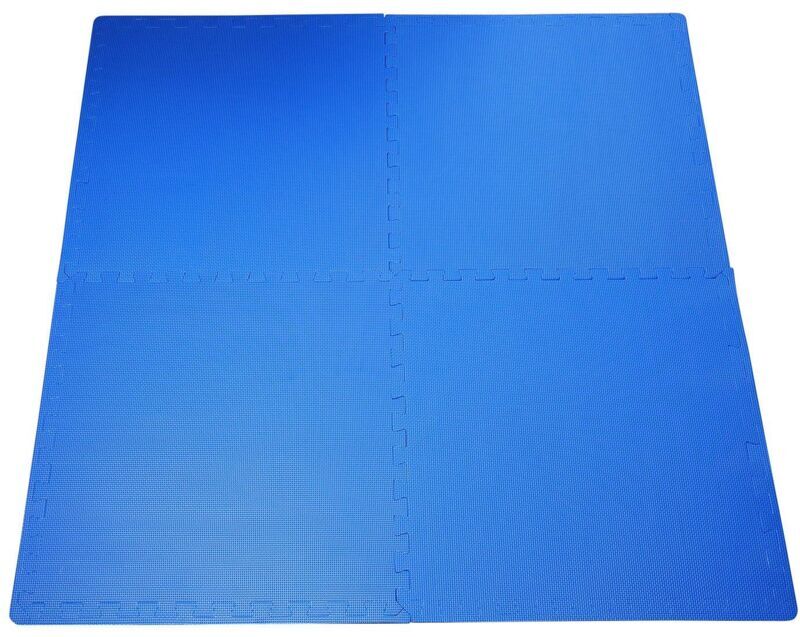 BENZONI Tappeto Puzzle A Incastro Set 8 Pezzi 60x60 Cm Blu - Benzoni BENZONI Tappeto Puzzle A Incastro Set 8 Pezzi 60x60 Cm Blu - Benzoni