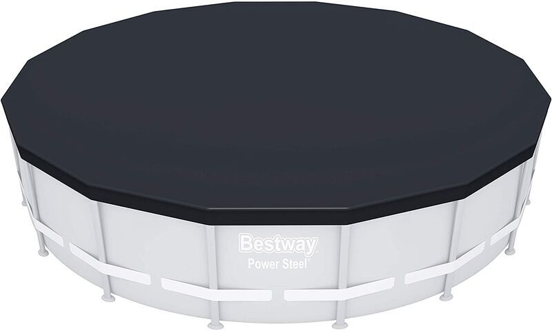 BESTAWAY 58249 Telo Di Copertura In Pvc Per Piscine 488Cm Tondo Piscina Rigida BESTAWAY 58249 Telo Di Copertura In Pvc Per Piscine 488Cm Tondo Piscina Rigida