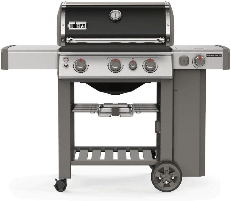 Weber Barbecue Weber a Gas Genesis II E-330 Black GBS Cod. 61012129 Weber Barbecue Weber a Gas Genesis II E-330 Black GBS Cod. 61012129
