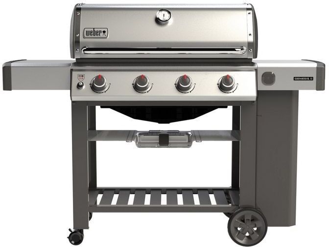 Weber Barbecue Weber a Gas Genesis II S-410 Inox GBS Cod. 62001129 Weber Barbecue Weber a Gas Genesis II S-410 Inox GBS Cod. 62001129