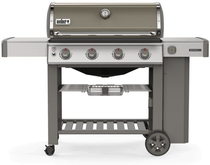 Weber Barbecue a Gas Genesis II E-410 GBS Smoke Gray - WEBER 62051129 Weber Barbecue a Gas Genesis II E-410 GBS Smoke Gray - WEBER 62051129