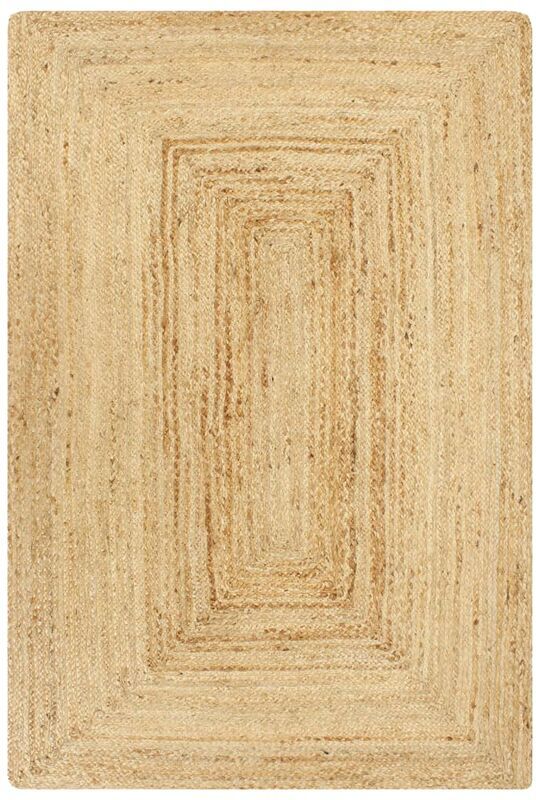 YOUTHUP Tappeto Artigianale in Juta Naturale 120x180 cm - Marrone - Youthup YOUTHUP Tappeto Artigianale in Juta Naturale 120x180 cm - Marrone - Youthup