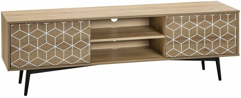 BELIANI Porta TV laminato in color legno chiaro TORVI BELIANI Porta TV laminato in color legno chiaro TORVI