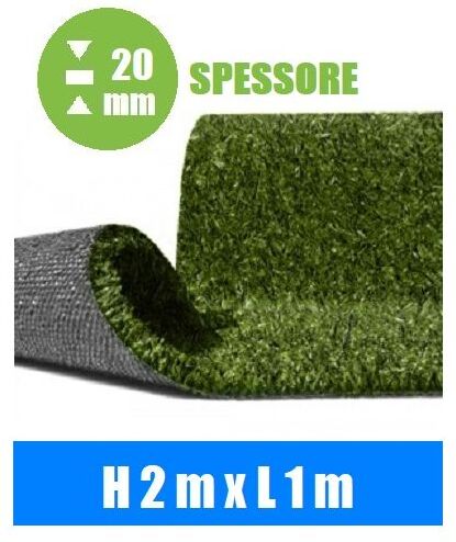 ITALFROM© Prato Sintetico h 2,00 X 1 mt -Spessore:20 mm ITALFROM© Prato Sintetico h 2,00 X 1 mt -Spessore:20 mm