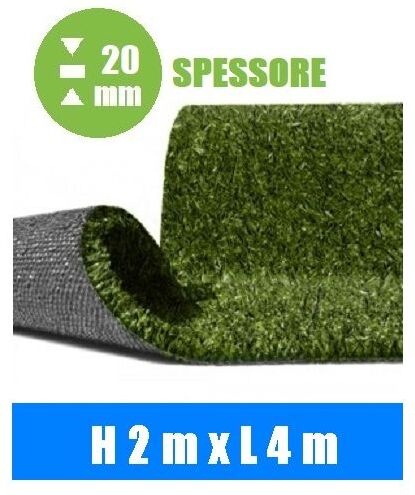 ITALFROM© Prato Sintetico h 2,00 X 4 mt -Spessore:20 mm ITALFROM© Prato Sintetico h 2,00 X 4 mt -Spessore:20 mm