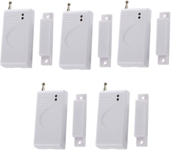 Luemm - 5PZ SENSORE MAGNETICO PER PORTE FINESTRE WIRELESS ALLARME Luemm - 5PZ SENSORE MAGNETICO PER PORTE FINESTRE WIRELESS ALLARME