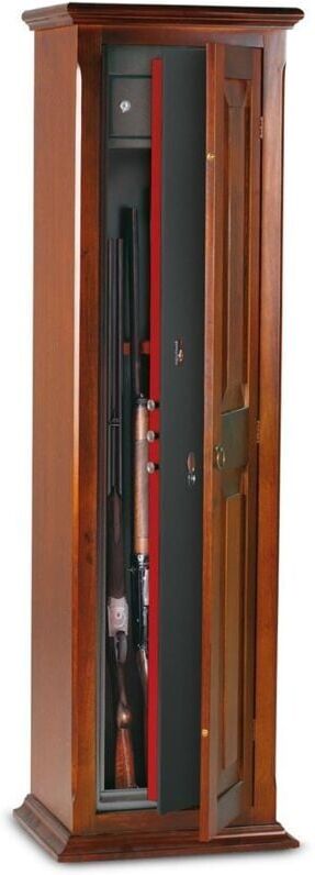 TECHNOMAX Fuciliera Portafucili A Chiave Per 11 Armi Con Tesoretto Serie Riv. TECHNOMAX Fuciliera Portafucili A Chiave Per 11 Armi Con Tesoretto Serie Riv.