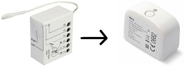 NICE Ricevitore TT2N - Nice NICE Ricevitore TT2N - Nice