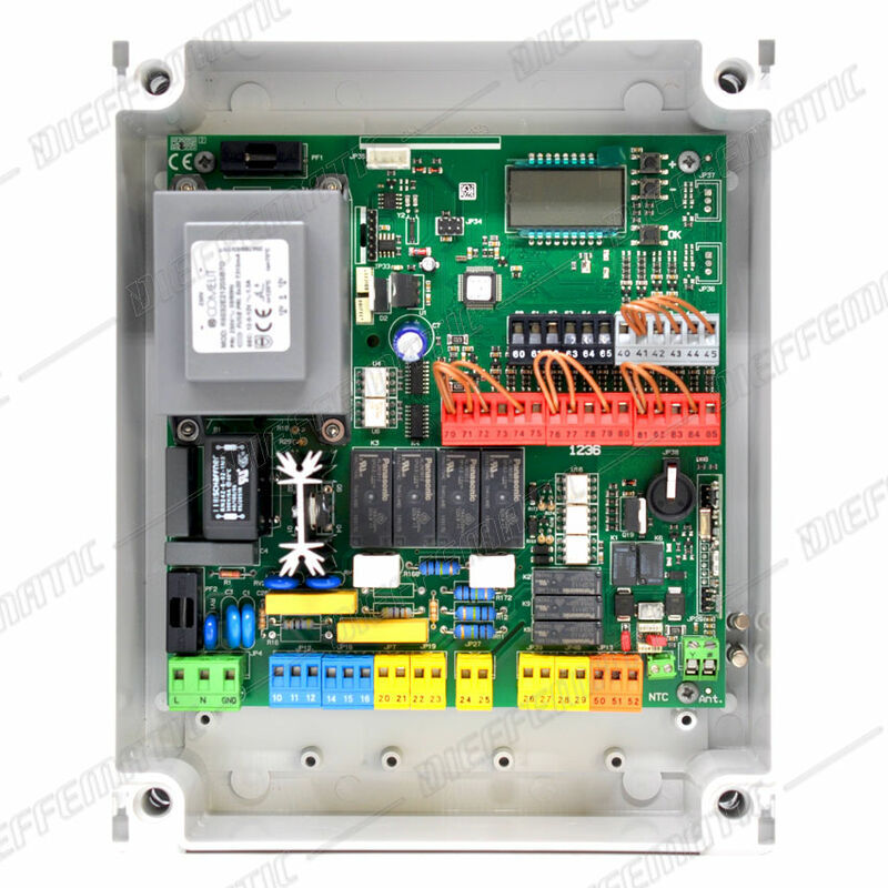 Dieffematic - Bft Rigel 6 Quadro Di Comando Universale Per 1 O 2 Motori Dieffematic - Bft Rigel 6 Quadro Di Comando Universale Per 1 O 2 Motori