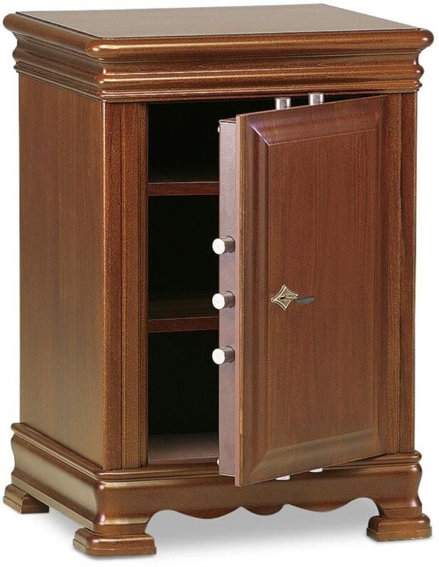 TECHNOMAX Cassaforte A Mobile Rivestita In Legno Serie Chiave Doppia Mappa TECHNOMAX Cassaforte A Mobile Rivestita In Legno Serie Chiave Doppia Mappa