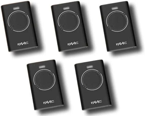 FAAC 5 telecomandi 2 canali xt2 868 slh lr 7870091 - Faac FAAC 5 telecomandi 2 canali xt2 868 slh lr 7870091 - Faac