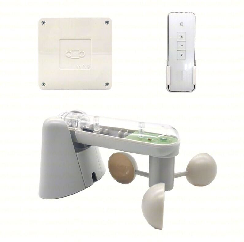 Dieffematic - Kit Completo Con Centrale Sensore Vento Telecomando Per Dieffematic - Kit Completo Con Centrale Sensore Vento Telecomando Per