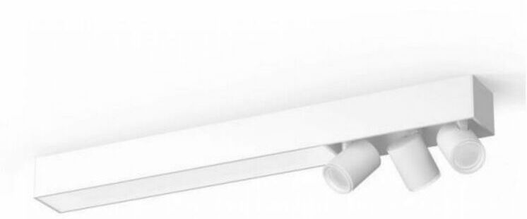 Philips PLAFONIERA BIANCA CENTRIS LAMPADA 3LUCI PIU' LED INTEGRATO 915005928401