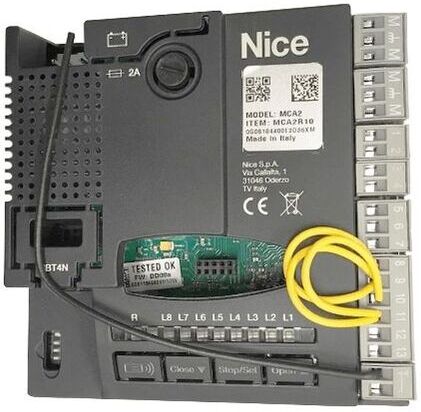NICE Mca2 Quadro Centrale Di Comando Centralina Scheda Elettronica Ricambio NICE Mca2 Quadro Centrale Di Comando Centralina Scheda Elettronica Ricambio