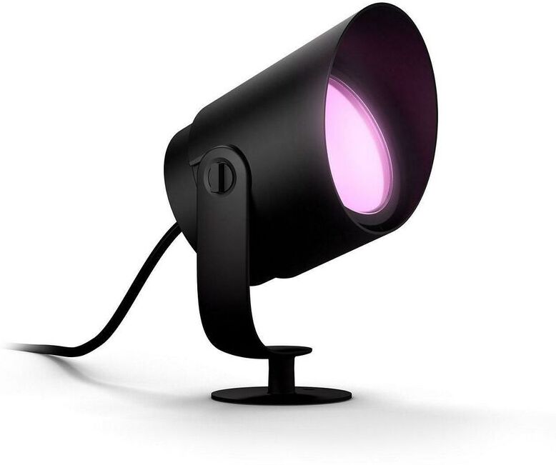 Philips Hue Faretto Lily Xl Da Esterno Nero In Alluminio 915005842601