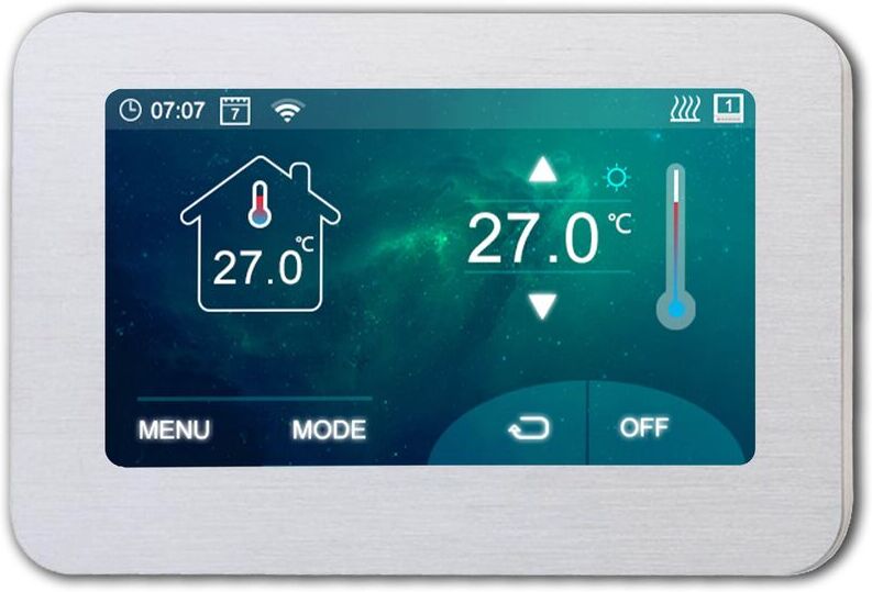 Foscam - Termostato Wifi Touchscreen wireless per casa e ufficio con Foscam - Termostato Wifi Touchscreen wireless per casa e ufficio con