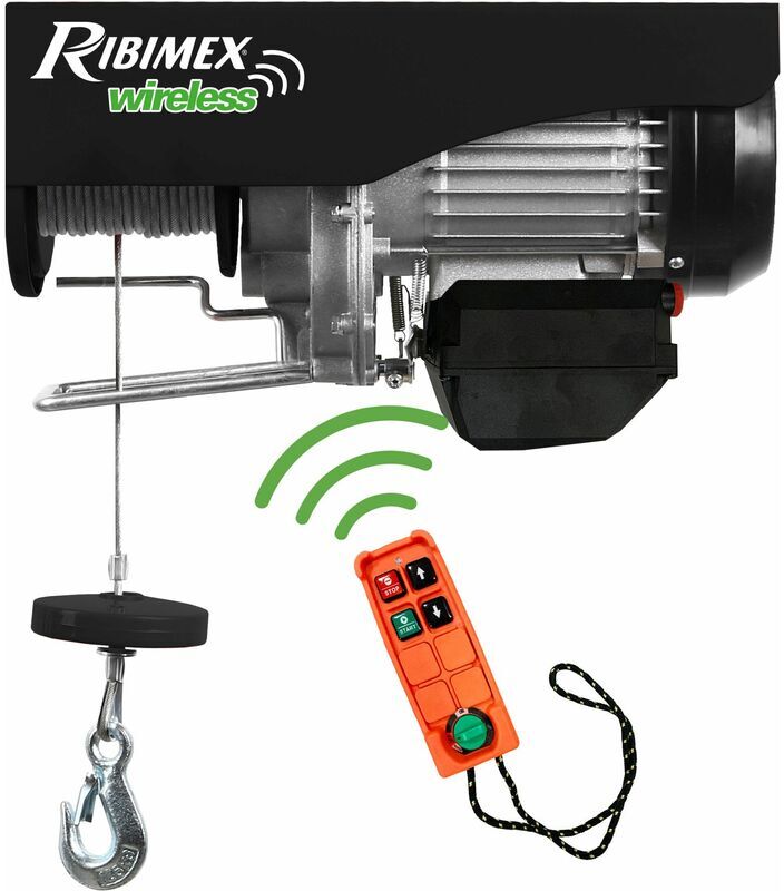 RIBIMEX Paranco elettrico 400/800 Kg - Telecomandato - Serie PRO RIBIMEX Paranco elettrico 400/800 Kg - Telecomandato - Serie PRO