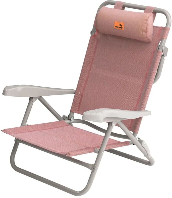 EASY CAMP Sedia da Spiaggia Breaker Rosa 50x65x77 cm 420036 - Rosa - Easy Camp EASY CAMP Sedia da Spiaggia Breaker Rosa 50x65x77 cm 420036 - Rosa - Easy Camp