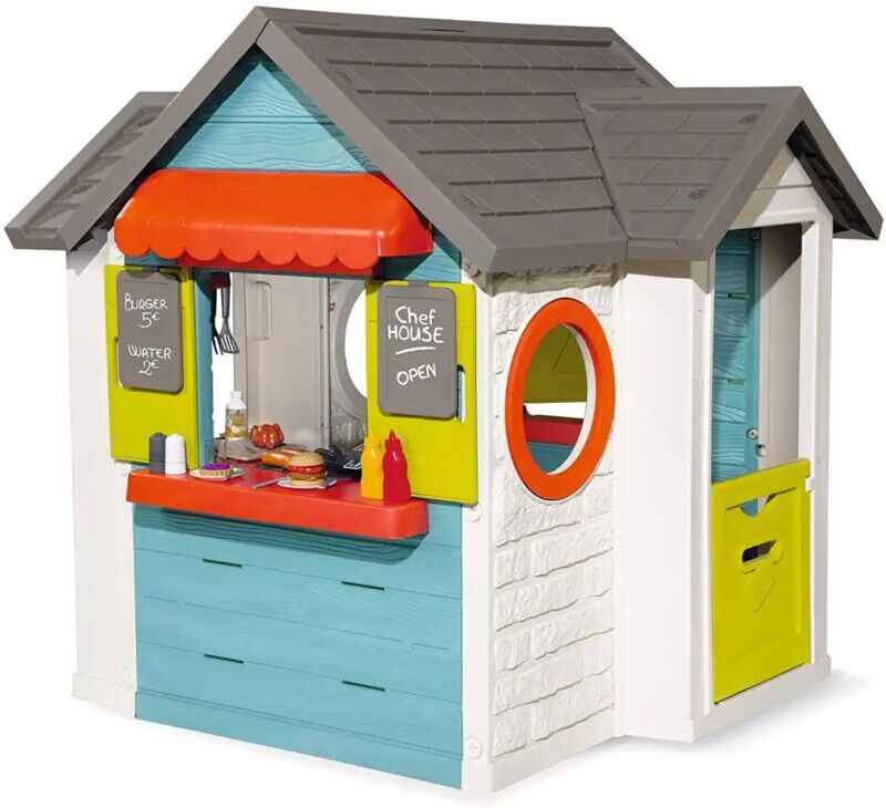 LGVSHOPPING Smoby Casa Casetta Chef House Hamburgeria Per Bambini 124,5x132x135,7 cm LGVSHOPPING Smoby Casa Casetta Chef House Hamburgeria Per Bambini 124,5x132x135,7 cm