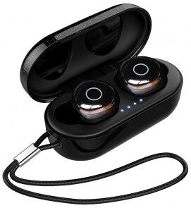 OVEVO Q65 TWS Auricolari Bluetooth - Nero OVEVO Q65 TWS Auricolari Bluetooth - Nero
