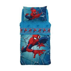 Marvel Copriletto Primaverile Singolo Spider Man Force   in Cotone Caleffi