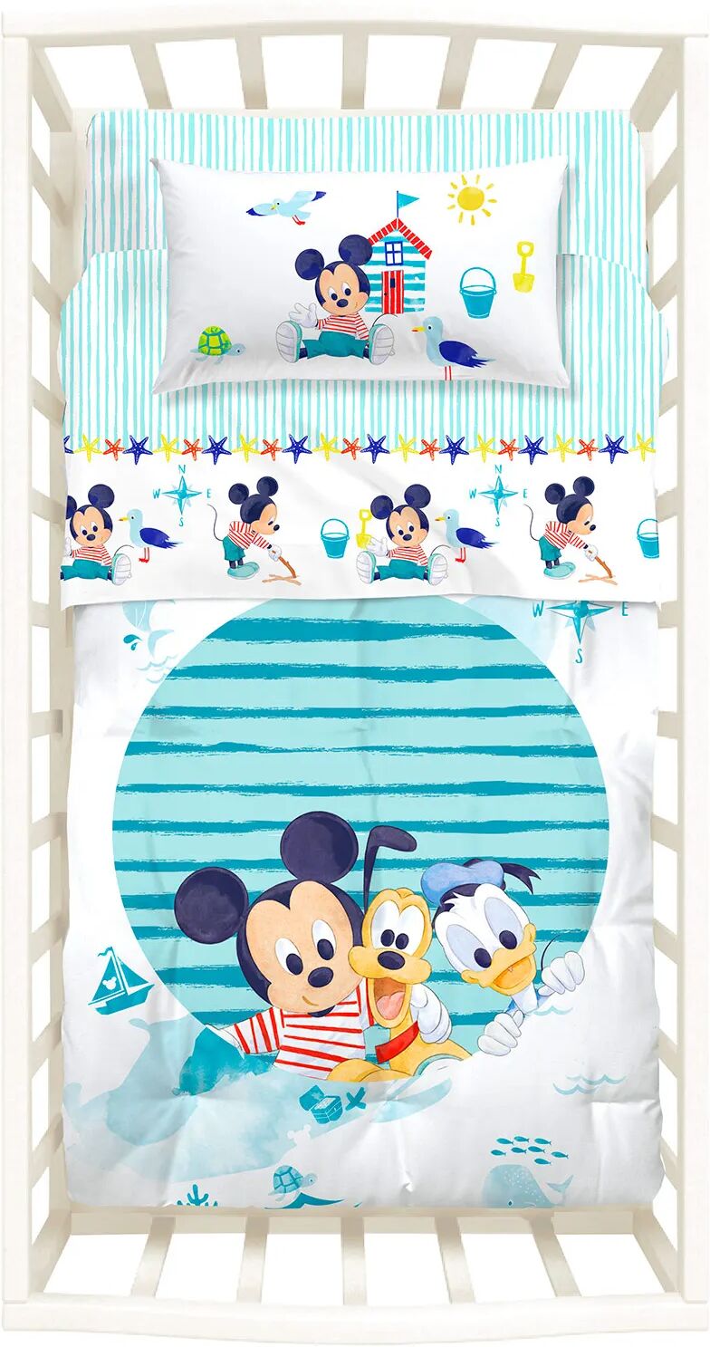 Disney Piumone e Paracolpi per Culla  Mickey&Pluto Caleffi