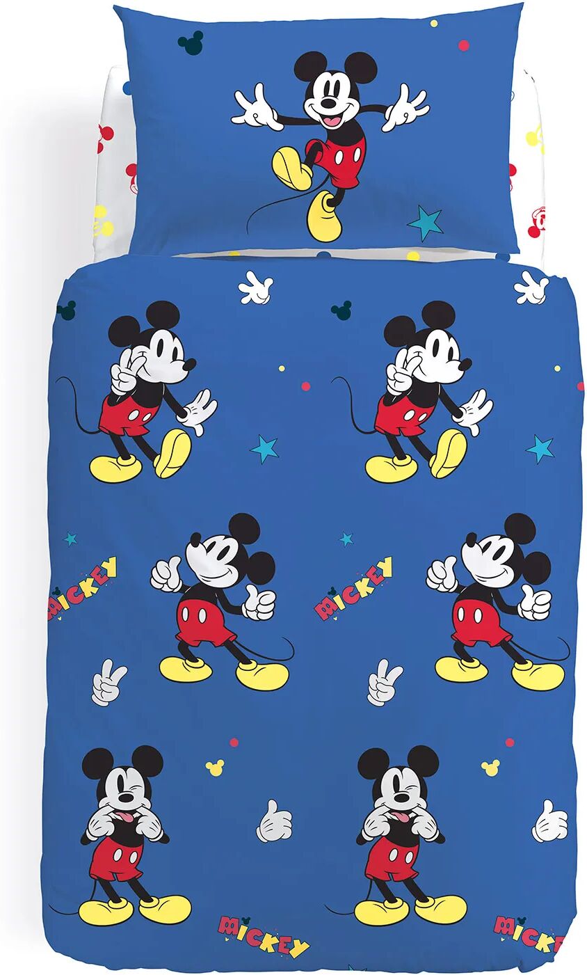 Disney Copripiumino Singolo Mickey Retro   in Cotone Caleffi