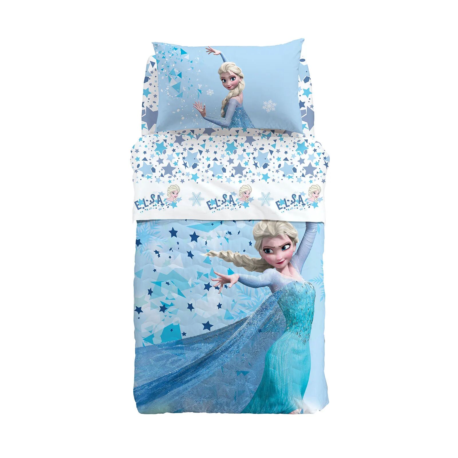 Cartoons Copriletto Primaverile Singolo Frozen Dream   in Cotone Caleffi