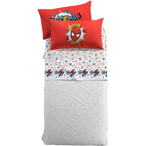 Completo Lenzuola in Cotone Spider-man Superhero Singolo Marvel Ragazzo Caleffi Completo Lenzuola in Cotone Spider-man Superhero Singolo Marvel Ragazzo Caleffi
