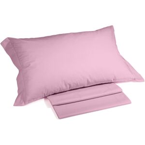 Completo Lenzuola in Cotone Cotone tinta unita Singolo Caleffi Tinta Unita Pink Caleffi Completo Lenzuola in Cotone Cotone tinta unita Singolo Caleffi Tinta Unita Pink Caleffi