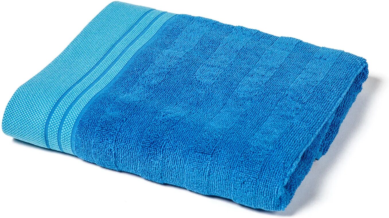 Caleffi Telo Bagno Cotton Bluette in Cotone