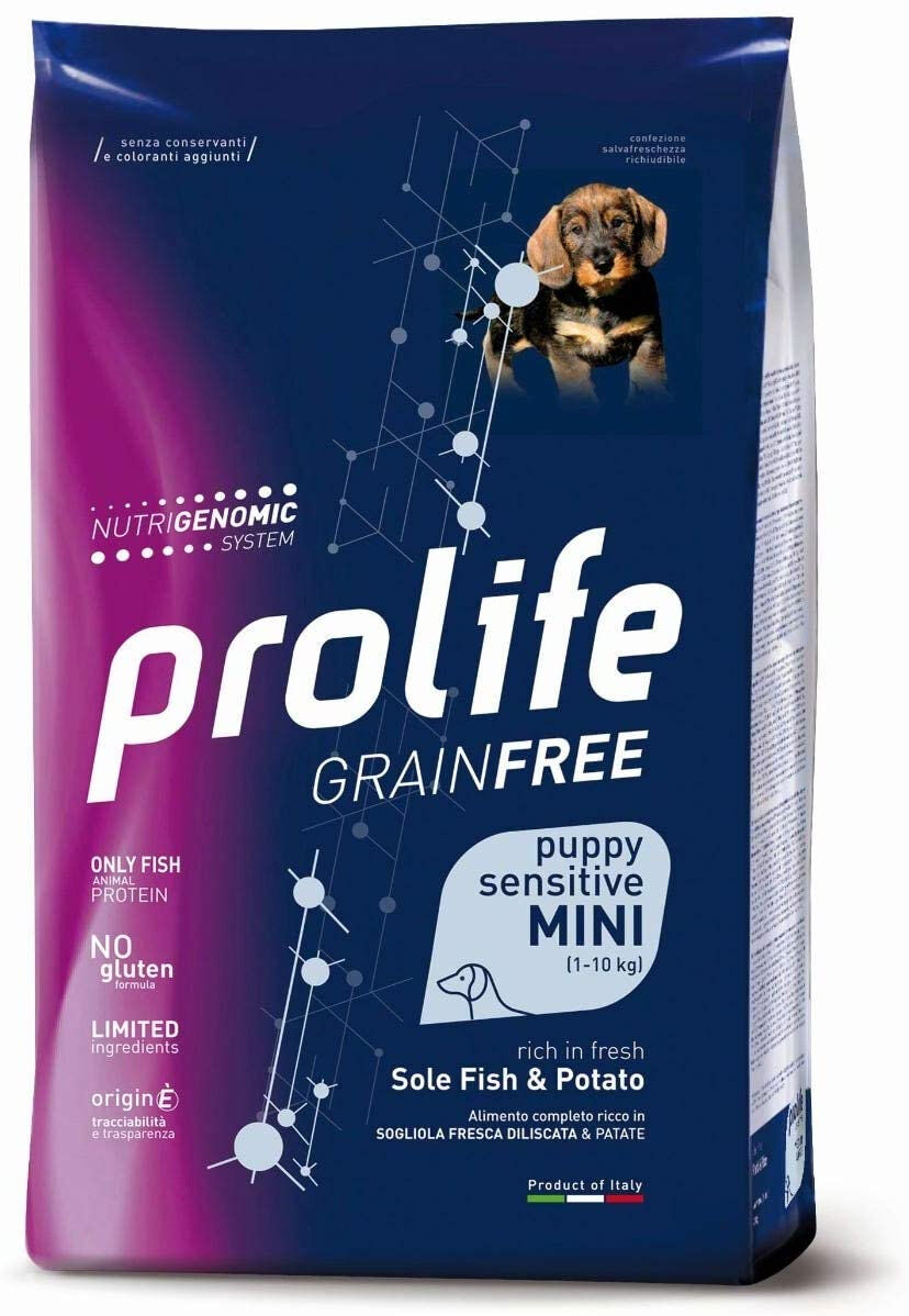 Zoodiaco PRO LIFE Dog Grain free Sens Sole Fish& Potato Mini 1-10kg