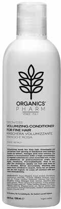 Sma Srl Organics Pharm Volumizing Conditioner For Fine Hair Mango And Rose