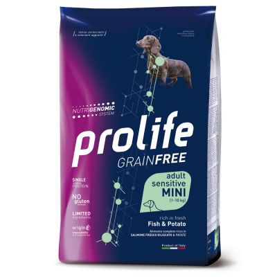 Zoodiaco Pro life Dog Grain free Sens Fish & P Mini 2