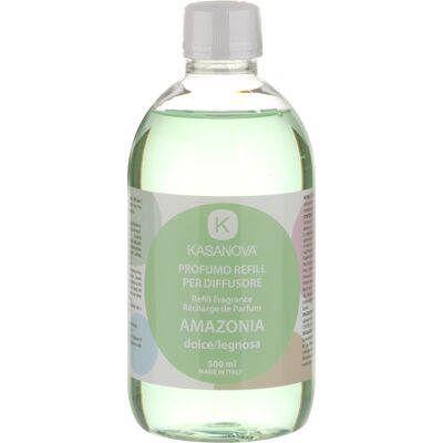 KASANOVA Ricarica Amazonia da 500 ml, per diffusore per ambienti Design Luca Trazzi KASANOVA Ricarica Amazonia da 500 ml, per diffusore per ambienti Design Luca Trazzi