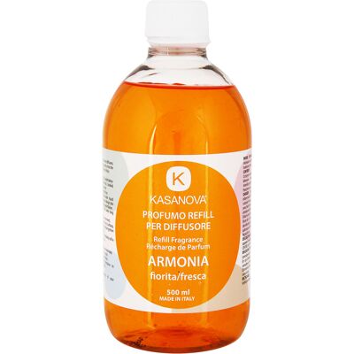Kasanova - Ricarica Armonia - 500 ml - Armonia - Diffusore Kasanova - Ricarica Armonia - 500 ml - Armonia - Diffusore