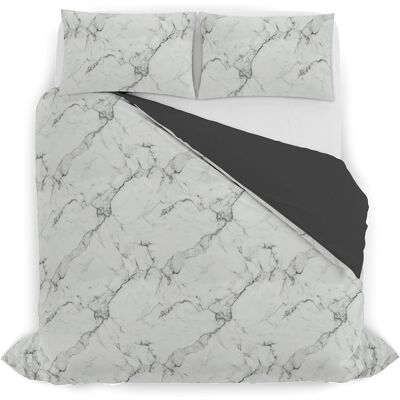Datex Parure copripiumino letto matrimoniale Marble Datex Parure copripiumino letto matrimoniale Marble