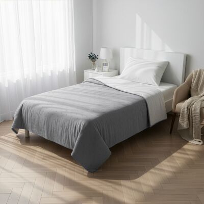 Datex Trapuntino singolo microfibra Water washed grigio Datex Trapuntino singolo microfibra Water washed grigio