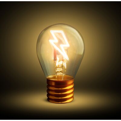 altri brand Lampadina decorativa led Fulmine ricaricabile altri brand Lampadina decorativa led Fulmine ricaricabile