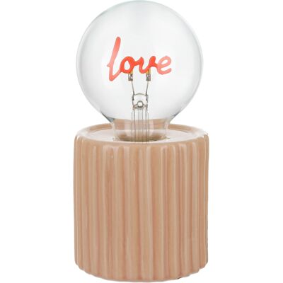 altri brand Lampadina decorativa natalizia Love led ricaricabile altri brand Lampadina decorativa natalizia Love led ricaricabile