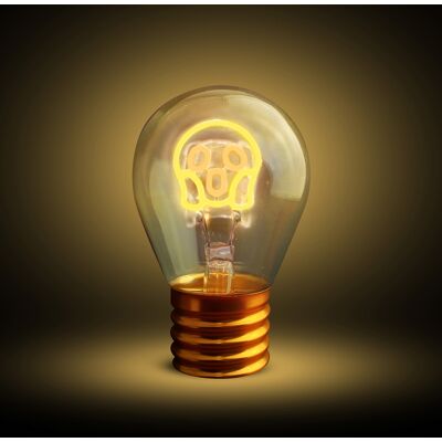altri brand Lampadina faccina LED decorativa e ricaricabile altri brand Lampadina faccina LED decorativa e ricaricabile
