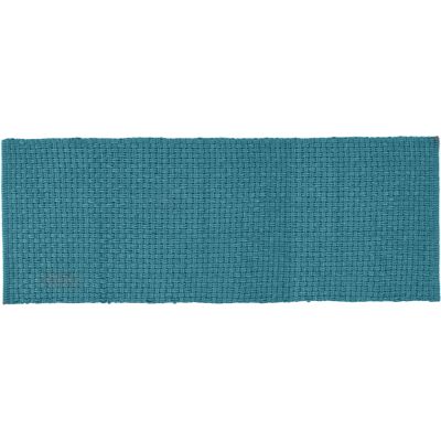 KASANOVA Tappeto bagno 60x130 cm in ciniglia denim KASANOVA Tappeto bagno 60x130 cm in ciniglia denim