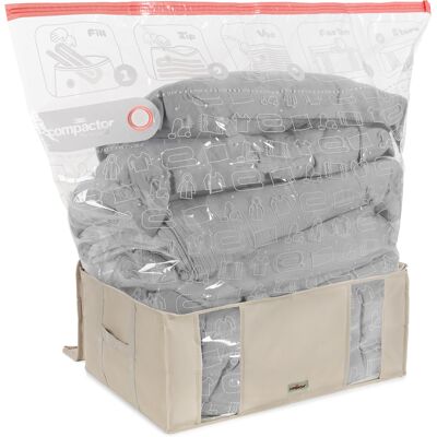 Compactor Set 2 sacchi Life beige Compactor Set 2 sacchi Life beige