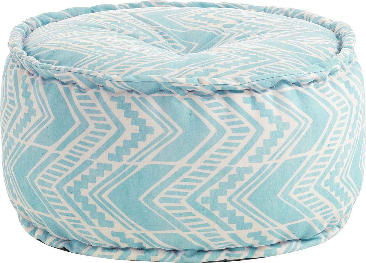 OresteLuchetta Pouf da giardino 60x30x60 cm menta