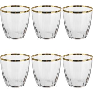 Altri Brand Shine Set 6 Bicchieri acqua verde - Vetro Altri Brand Shine Set 6 Bicchieri acqua verde - Vetro
